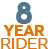 8 Year Rider