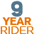 9 Year Rider