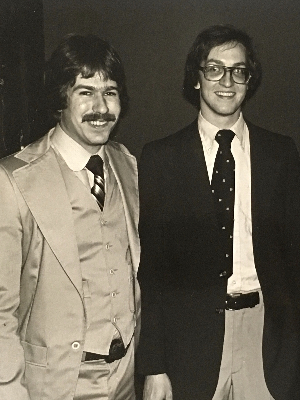Mike (left) and Jud (right), 1980