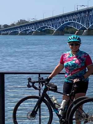 Along Niagara River at the North Grand Island Bridge