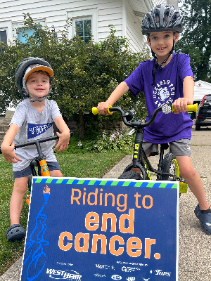 Connor & Parker during Ride 2023!