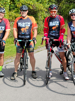 Team Sloth- riding to end cancer