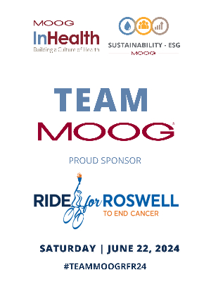 Moog - Proud Sponsor of Ride for Roswell 2024